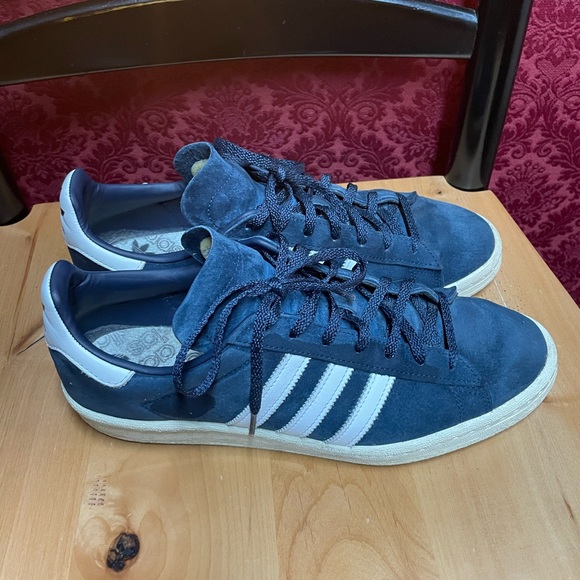 Adidas Blue Suede Campus 80’s Men’s size 10 - Picture 5 of 9